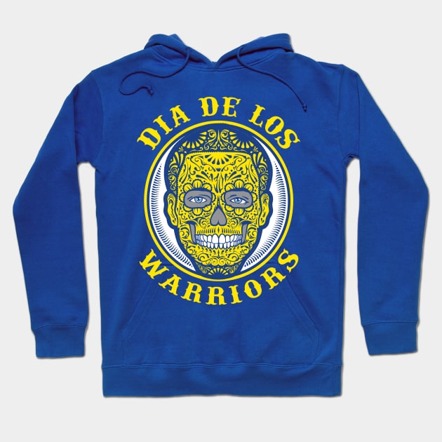 Dia De Los Warriors Steph Curry Hoodie by OrganicGraphic